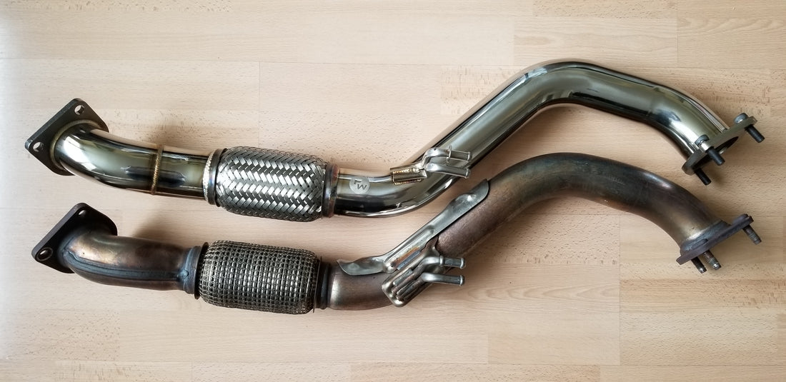 Function Werk - 1.5T 2018+ Honda Accord - Front Pipe (Front Comparison)