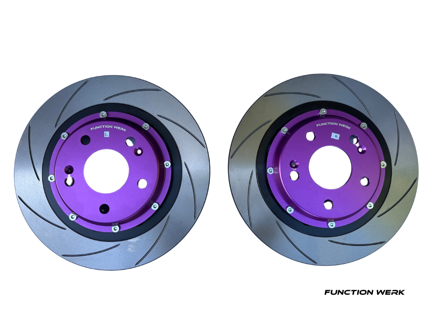 2-piece (Rear) brake rotor for 2021-25 Acura TLX (2.0T)