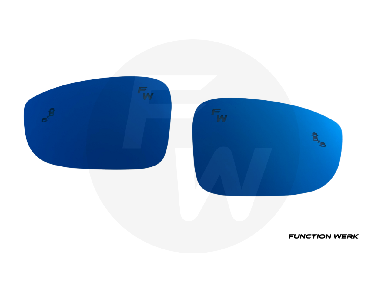 Blue Convex Mirror for 2023+ Honda Accord