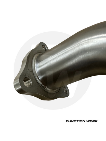 2021+ Acura V6 (3.0T) J30AC Turbo Pipe (Titanium) – Function Werk
