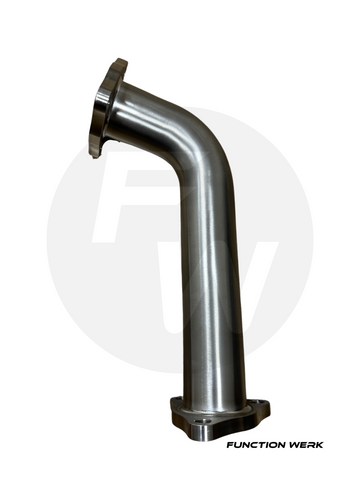 2021+ Acura V6 (3.0T) J30AC Turbo Pipe (Titanium) – Function Werk