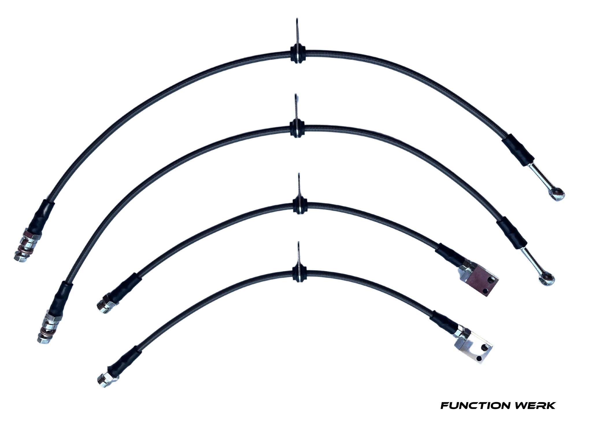 Stainless Steel Brake Line Kit for 2022+ Honda Civic (2.0T) Type R