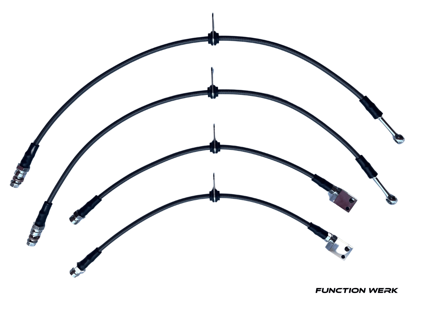 Stainless Steel Brake Line Kit for 2022+ Honda Civic (2.0T) Type R