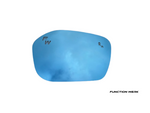 Blue Convex Mirror for 2022+ Honda Civic