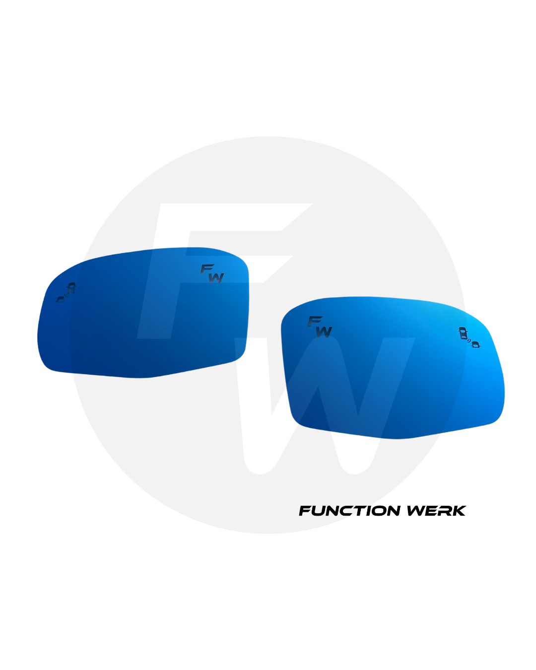 Blue Convex Mirror for 2023+ Honda CRV