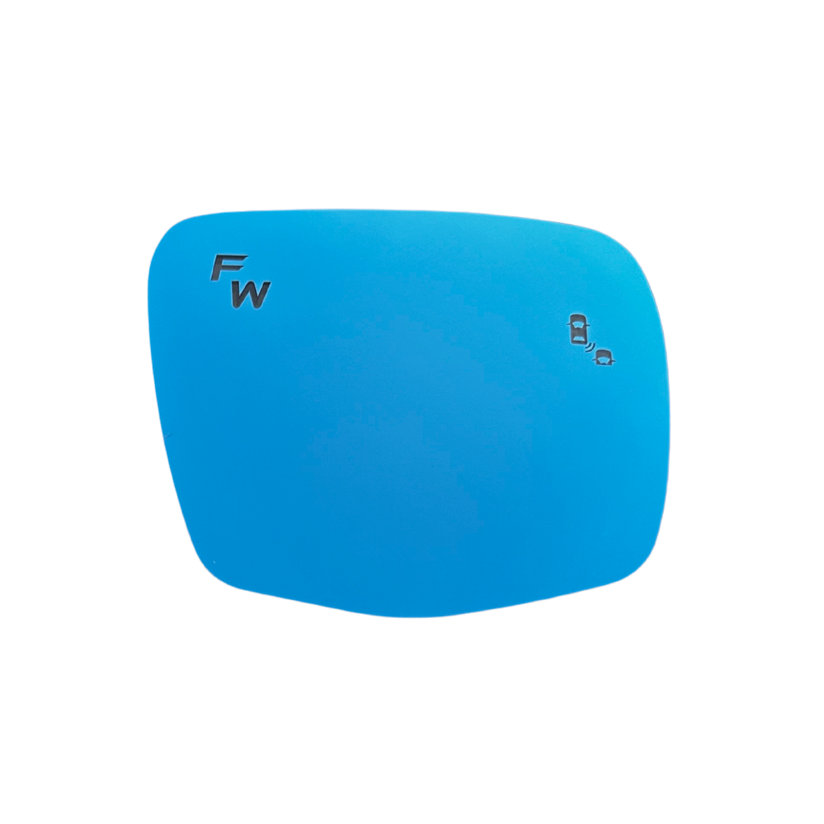 Blue Convex Mirror - 2023+ Honda Pilot V6 (3.5l)