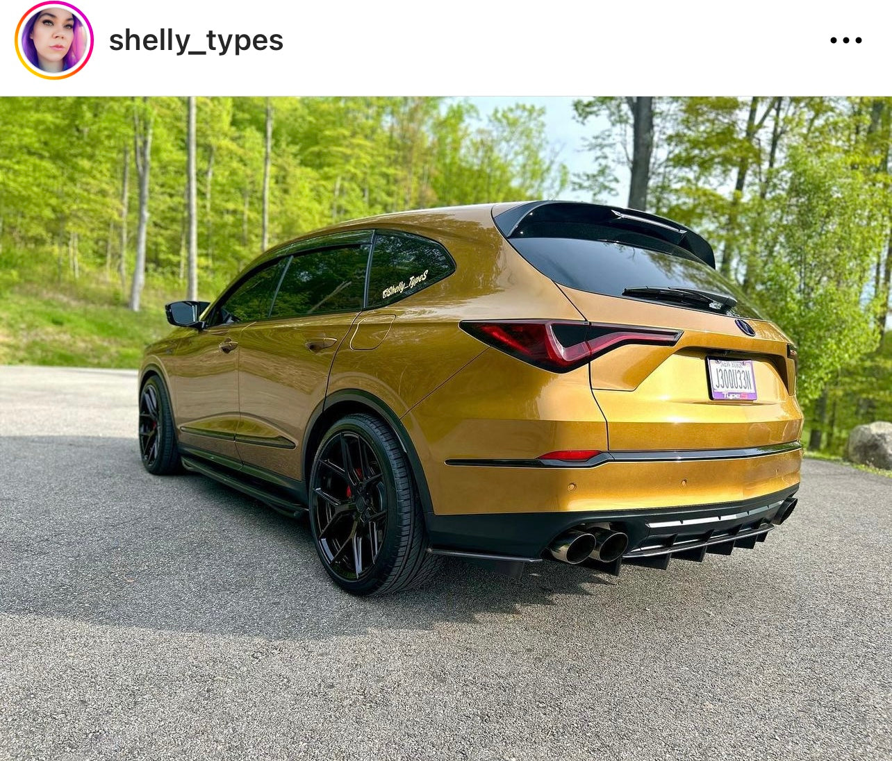 Sport Exhaust for 2022+ Acura MDX V6 (3.0T) Type S