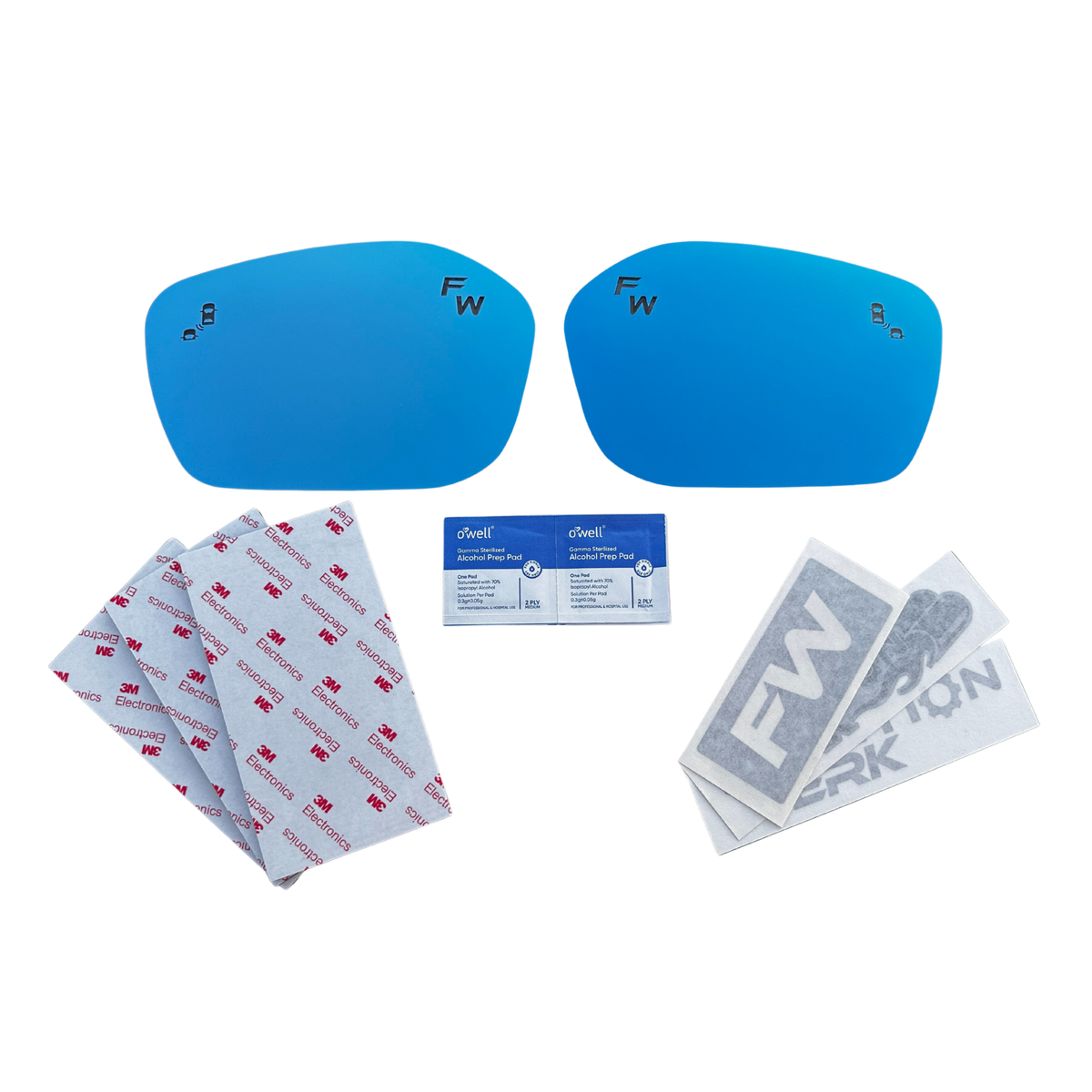 Blue Convex Mirror - 2026+ Honda Prelude i4 (2.0l) Hybrid