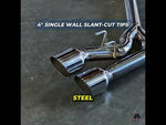 Sport Exhaust system - 2022+ Acura MDX V6 (3.0T) Type S