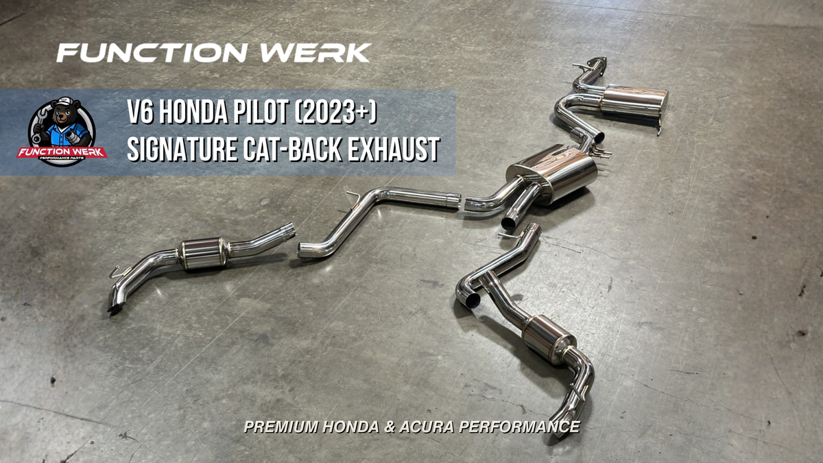 Sport Exhaust system - 2023+ Honda Pilot V6 (3.5l)