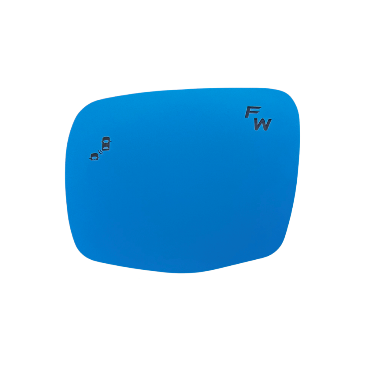 Blue Convex Mirror - 2023+ Honda Pilot V6 (3.5l)